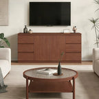 Nordic Wood Living Room Cabinet