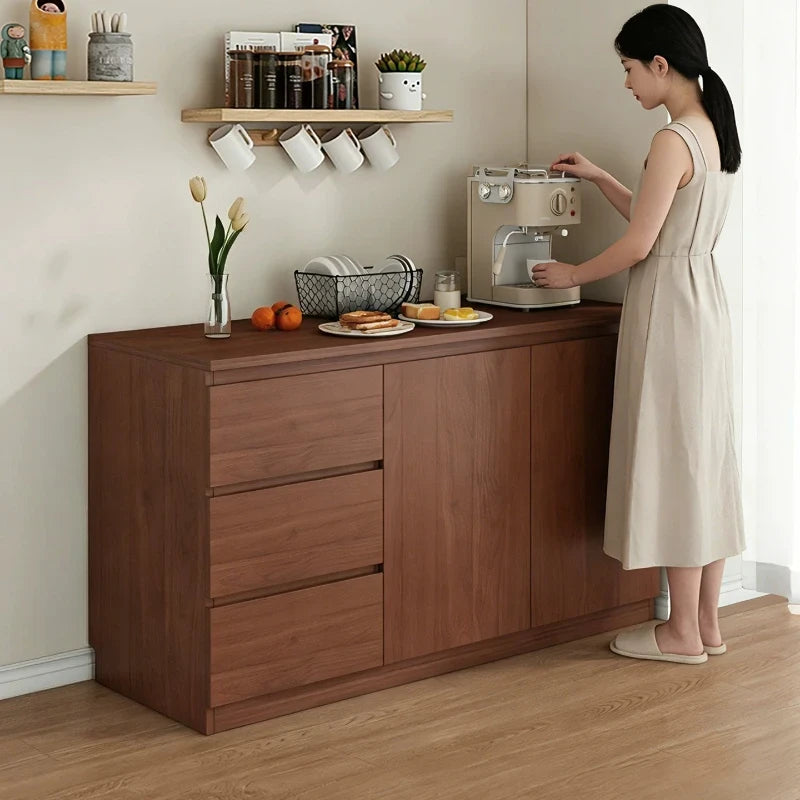 Nordic Wood Living Room Cabinet