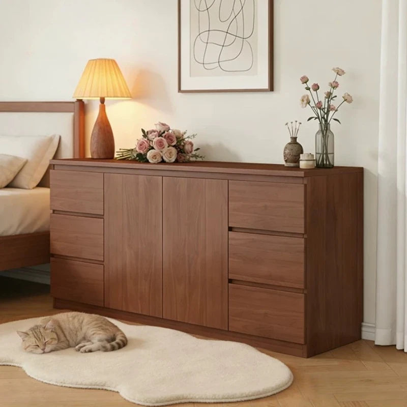 Nordic Wood Living Room Cabinet