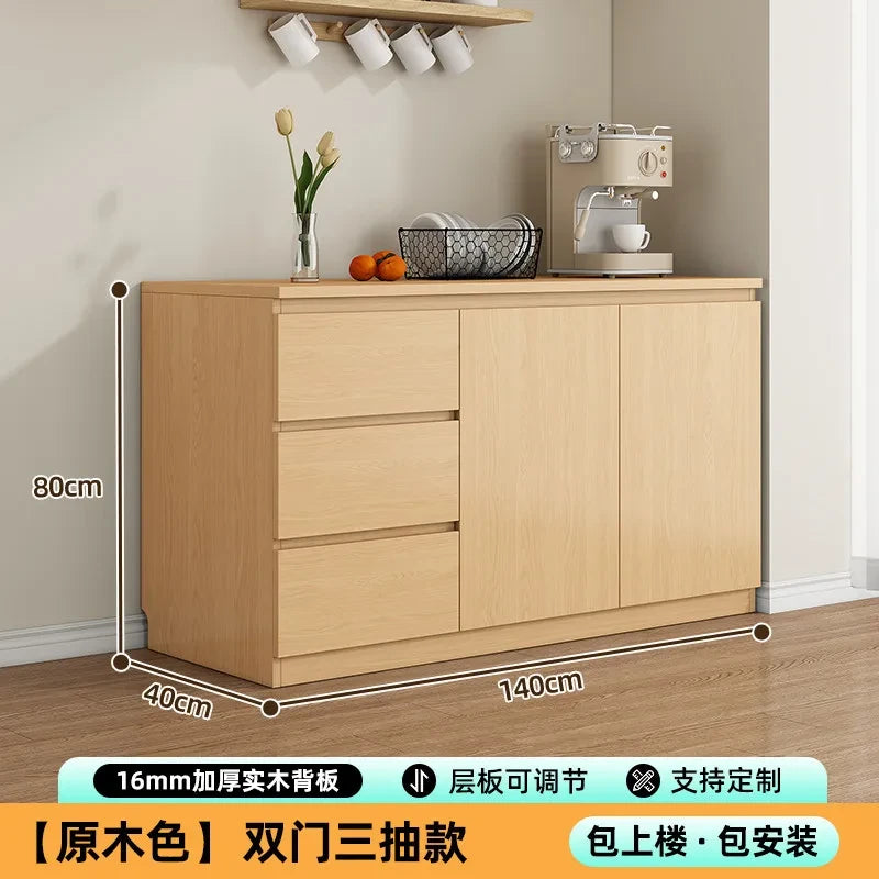 Nordic Wood Living Room Cabinet