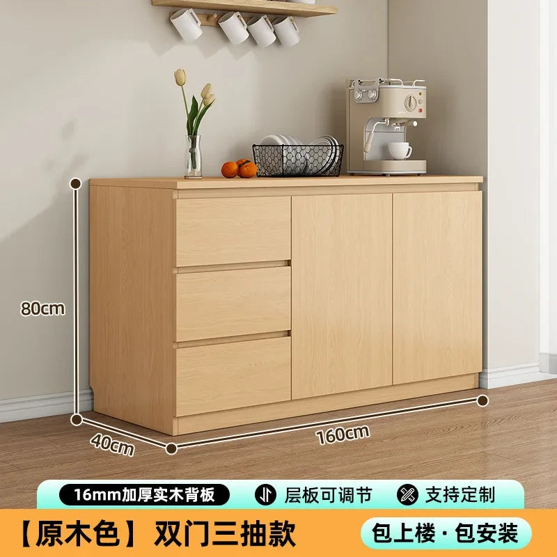 Nordic Wood Living Room Cabinet