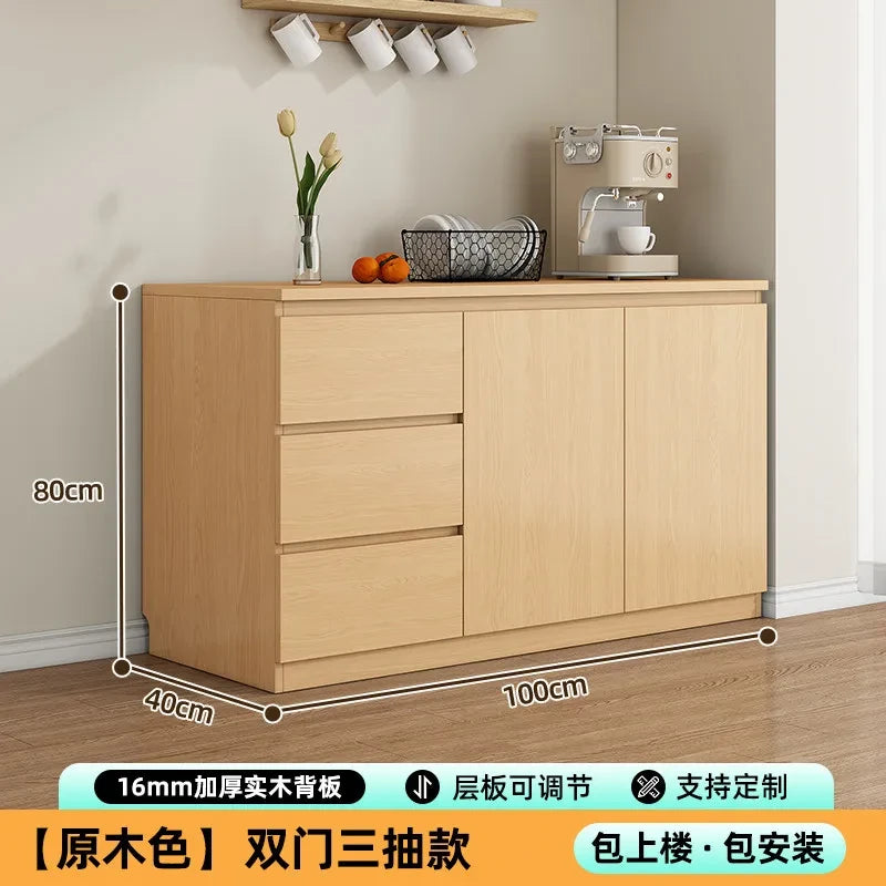 Nordic Wood Living Room Cabinet