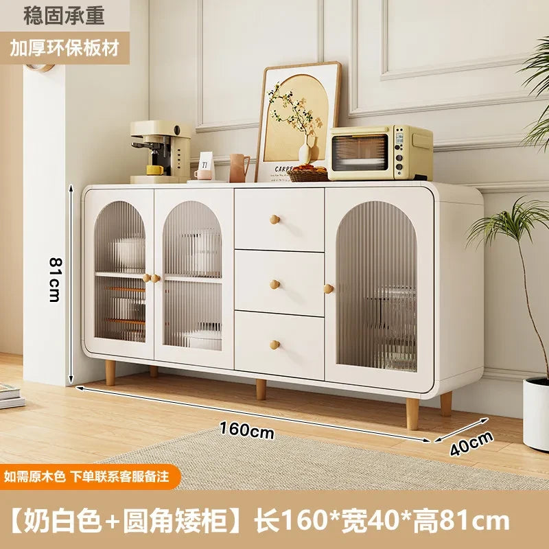 Nordic Wooden Living Room Cabinet