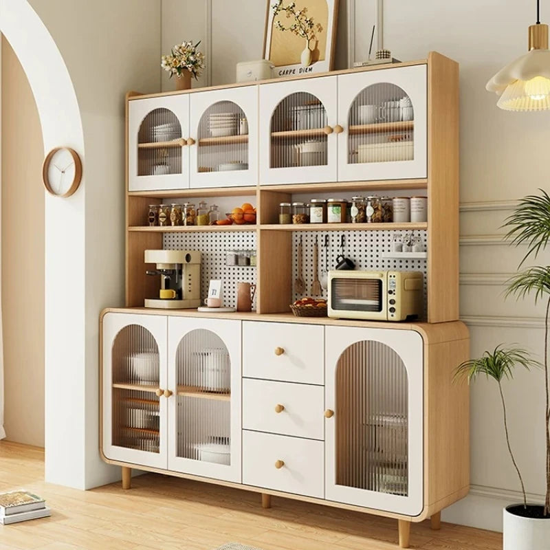 Nordic Wooden Living Room Cabinet