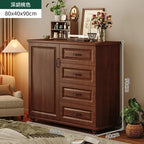 Nordic Modern Wooden Display Cabinet