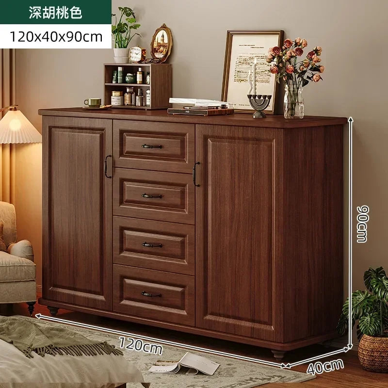 Nordic Modern Wooden Display Cabinet