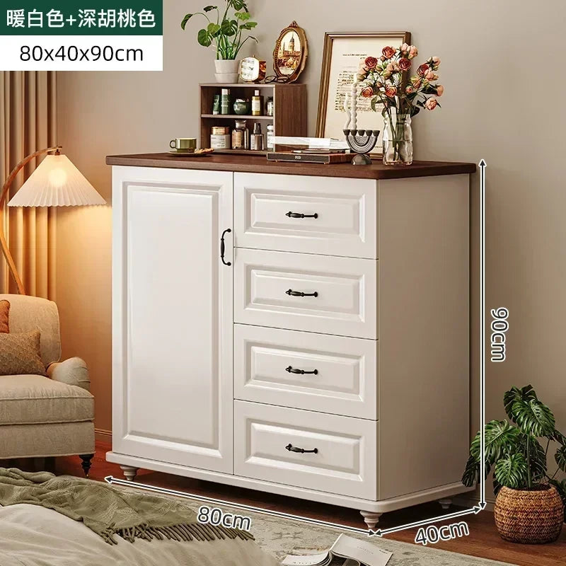 Nordic Modern Wooden Display Cabinet
