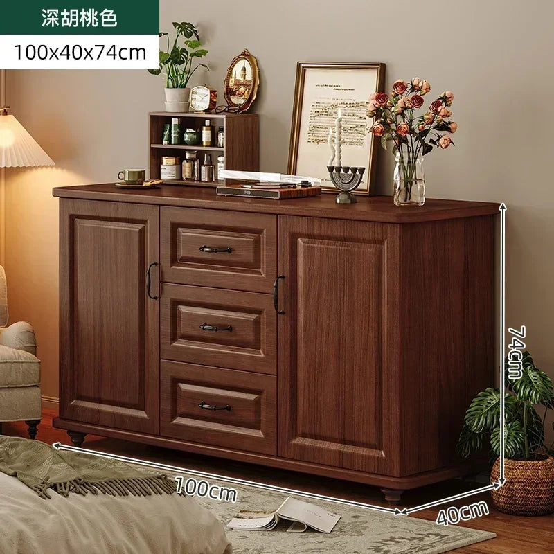 Nordic Modern Wooden Display Cabinet