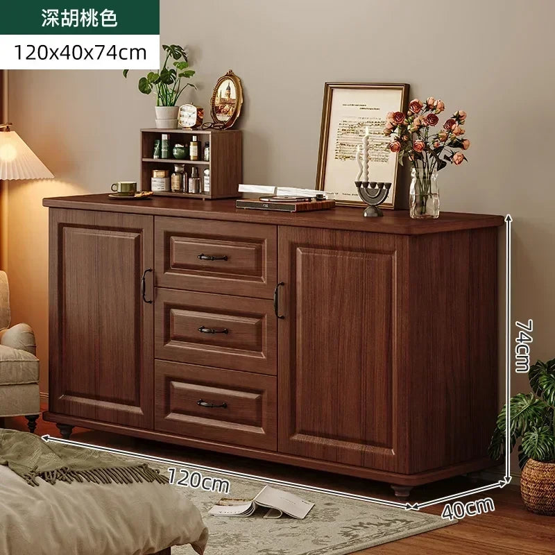Nordic Modern Wooden Display Cabinet
