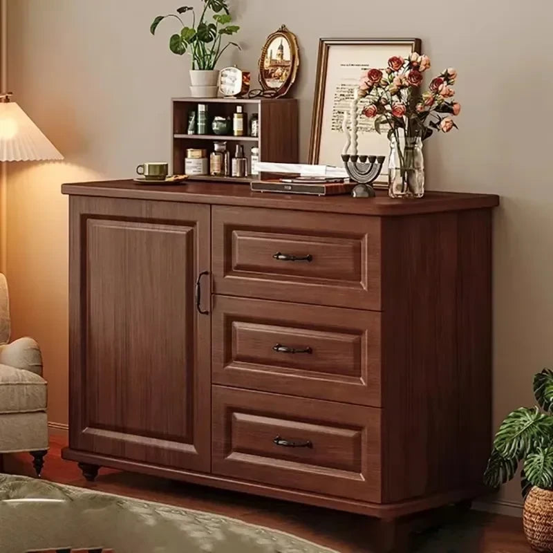 Nordic Modern Wooden Display Cabinet