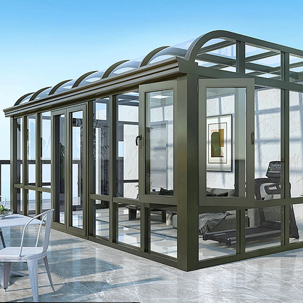 Custom Aluminum Glass Sunroom