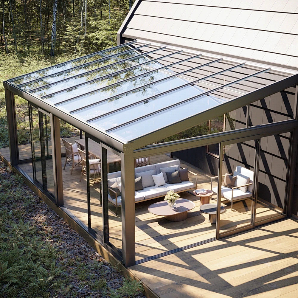 Custom Aluminum Glass Sunroom