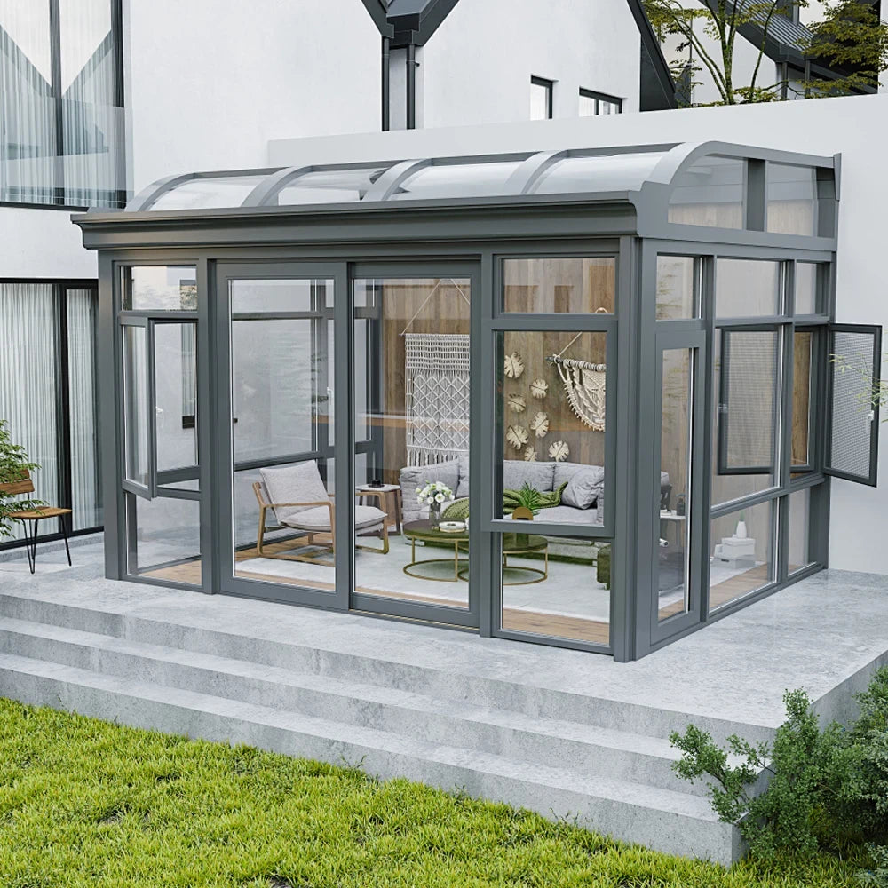 Custom Aluminum Glass Sunroom