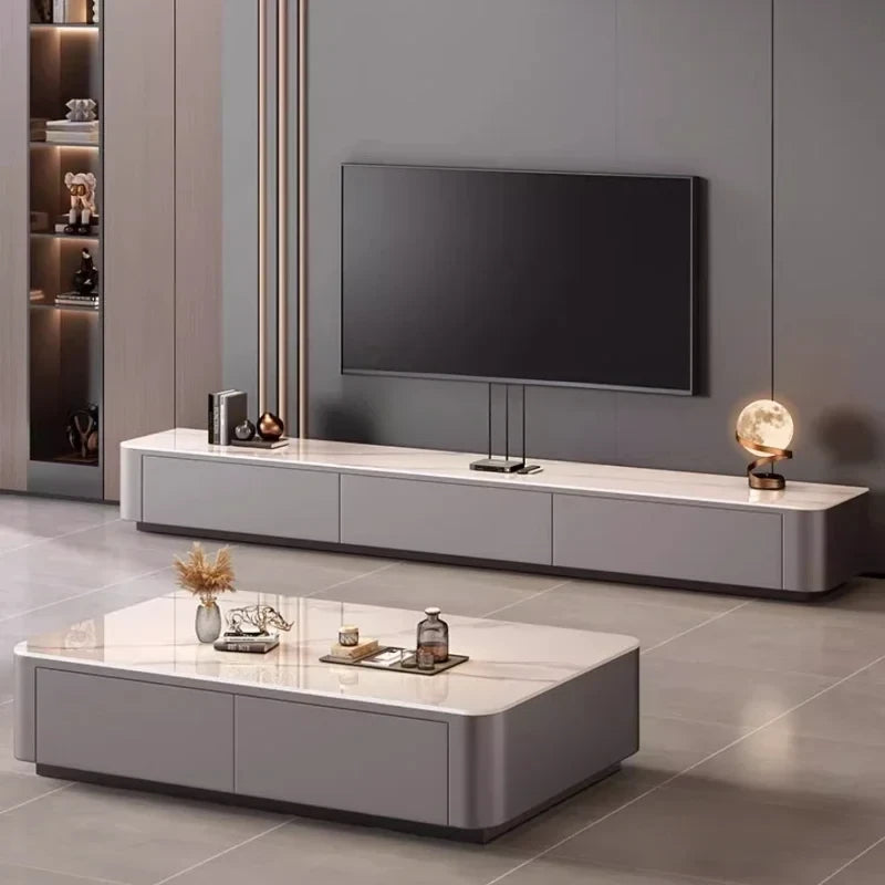 Nordic Minimalist Wood Tv Stand