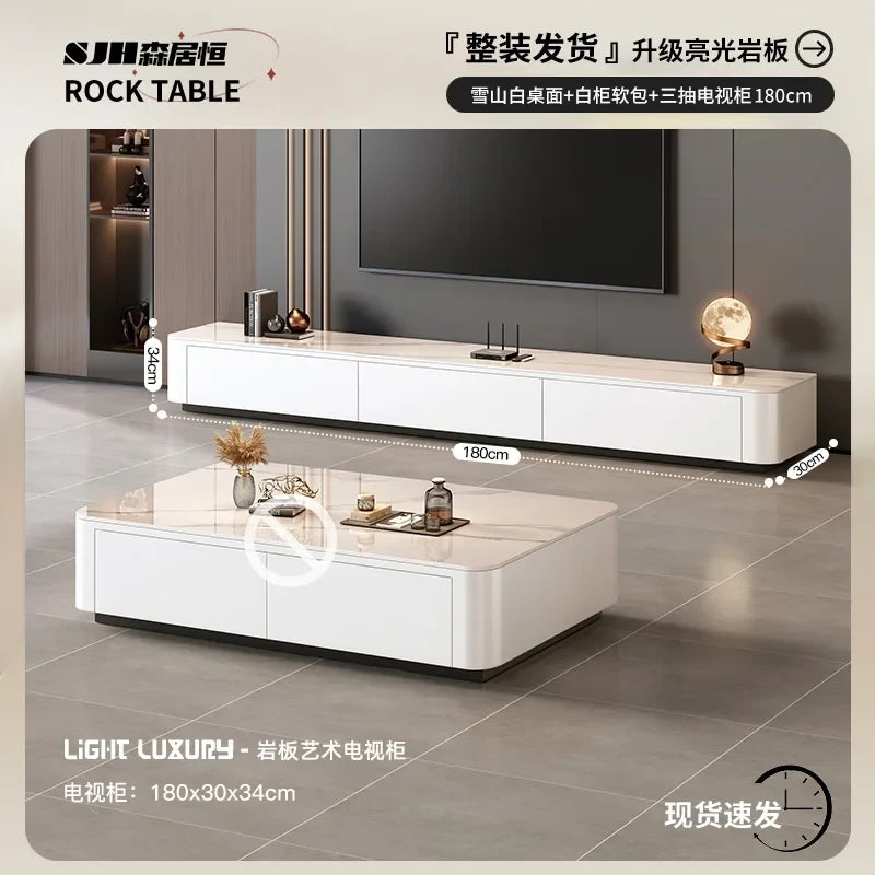 Nordic Minimalist Wood Tv Stand