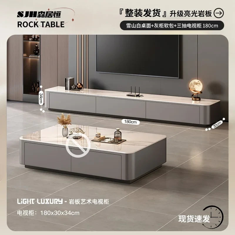 Nordic Minimalist Wood Tv Stand