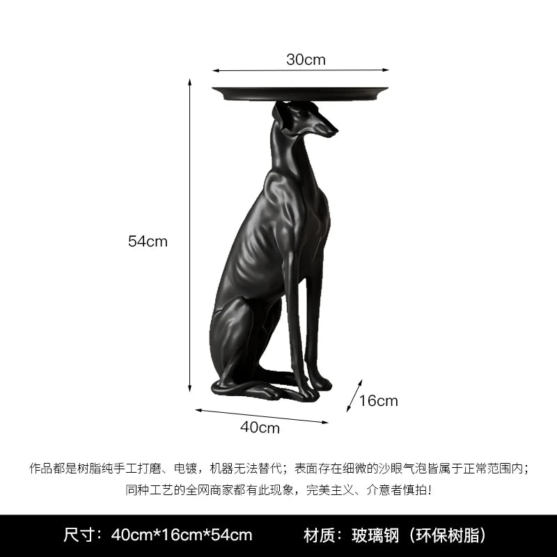 Dog Statue Coffee Table