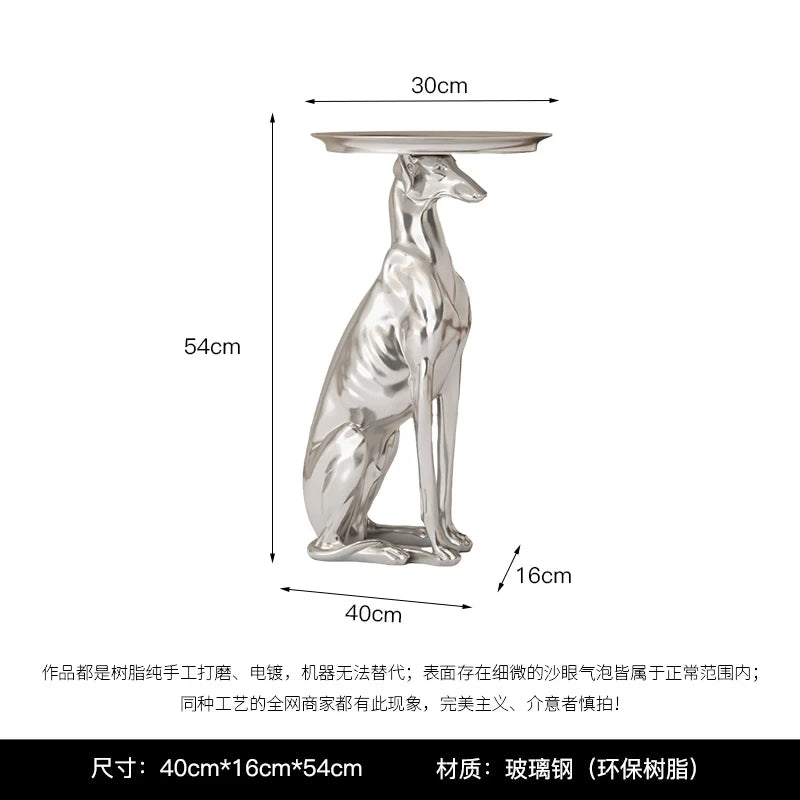 Dog Statue Coffee Table