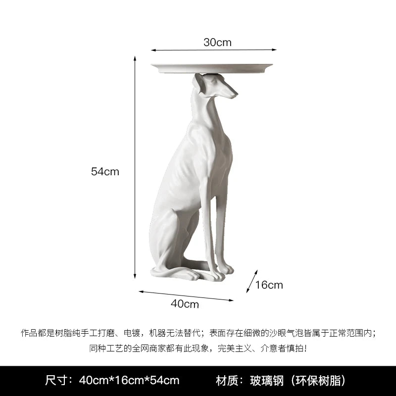 Dog Statue Coffee Table