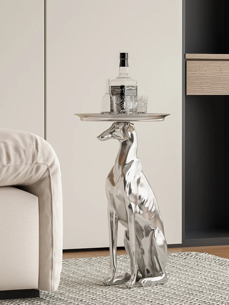Dog Statue Coffee Table