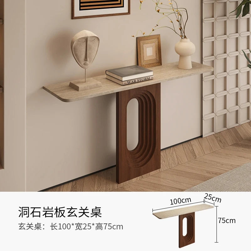 Minimalist Metal Console Table