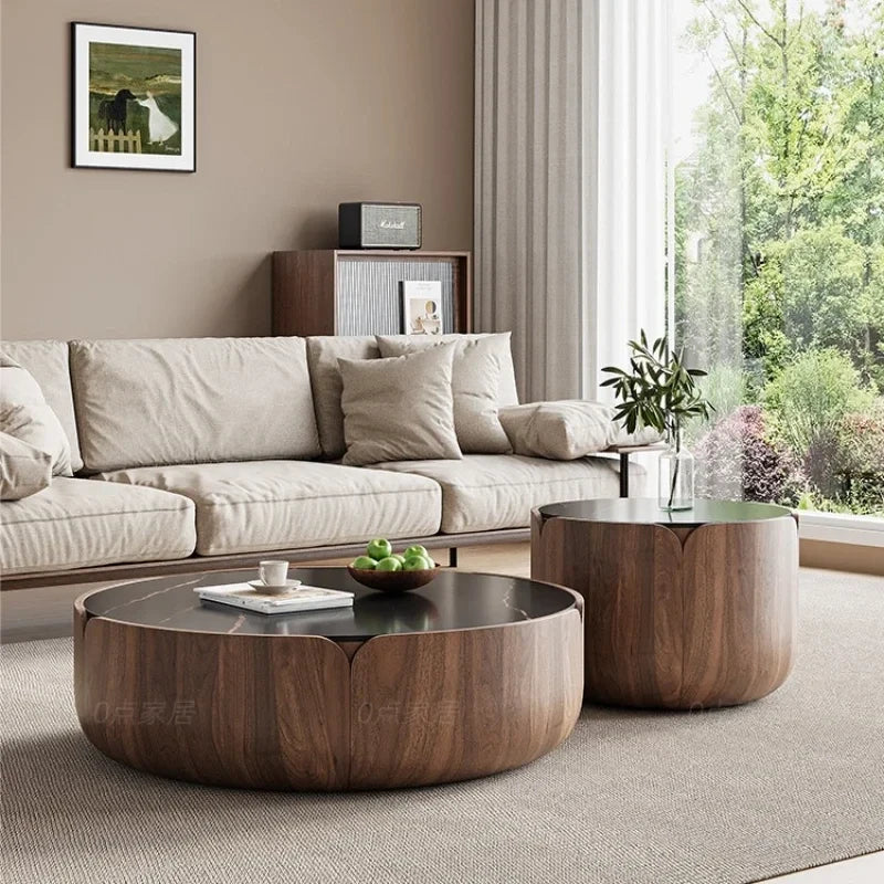Solid Wood Walnut Coffee Table