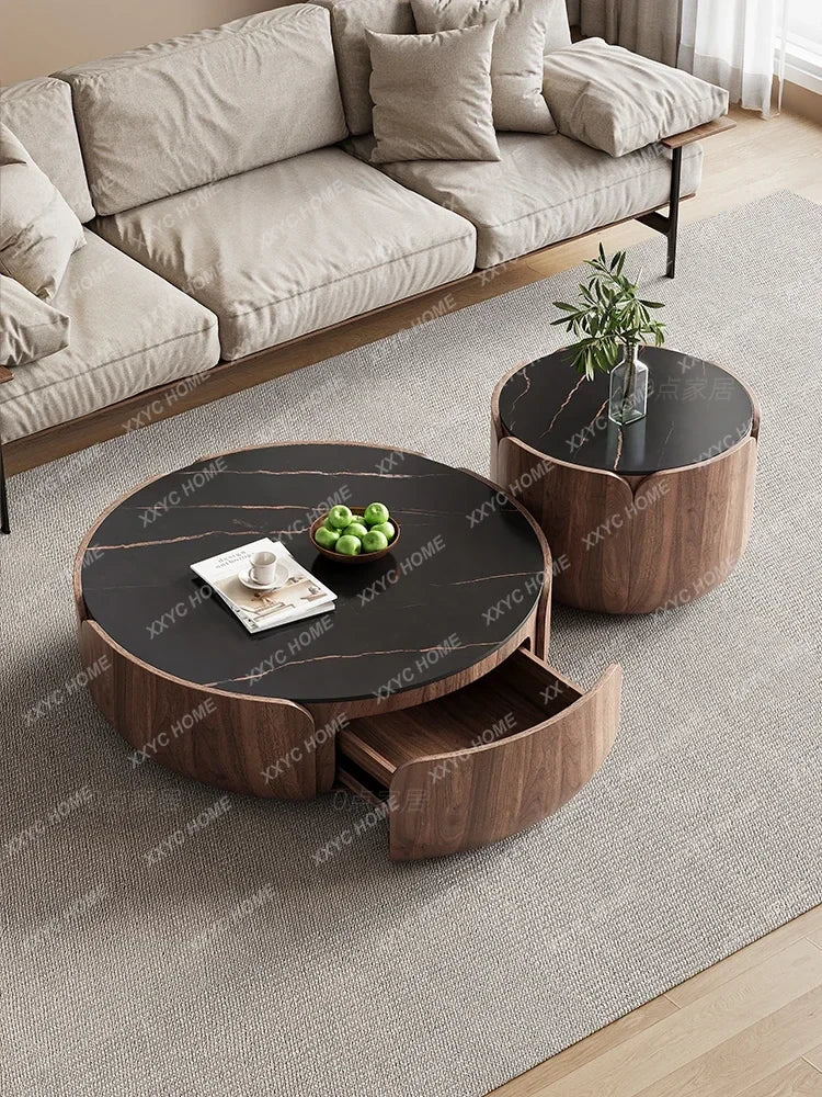 Solid Wood Walnut Coffee Table