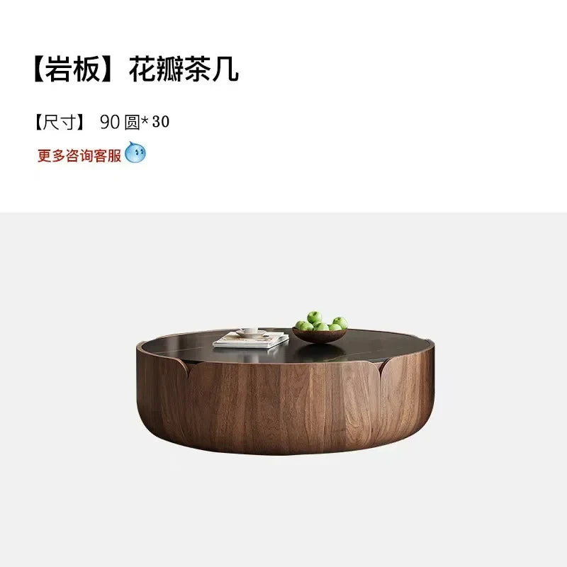Solid Wood Walnut Coffee Table