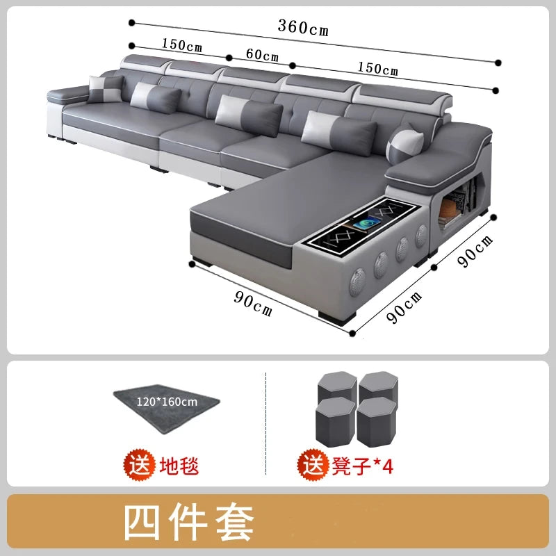 Modern Nordic Sectional Sofa