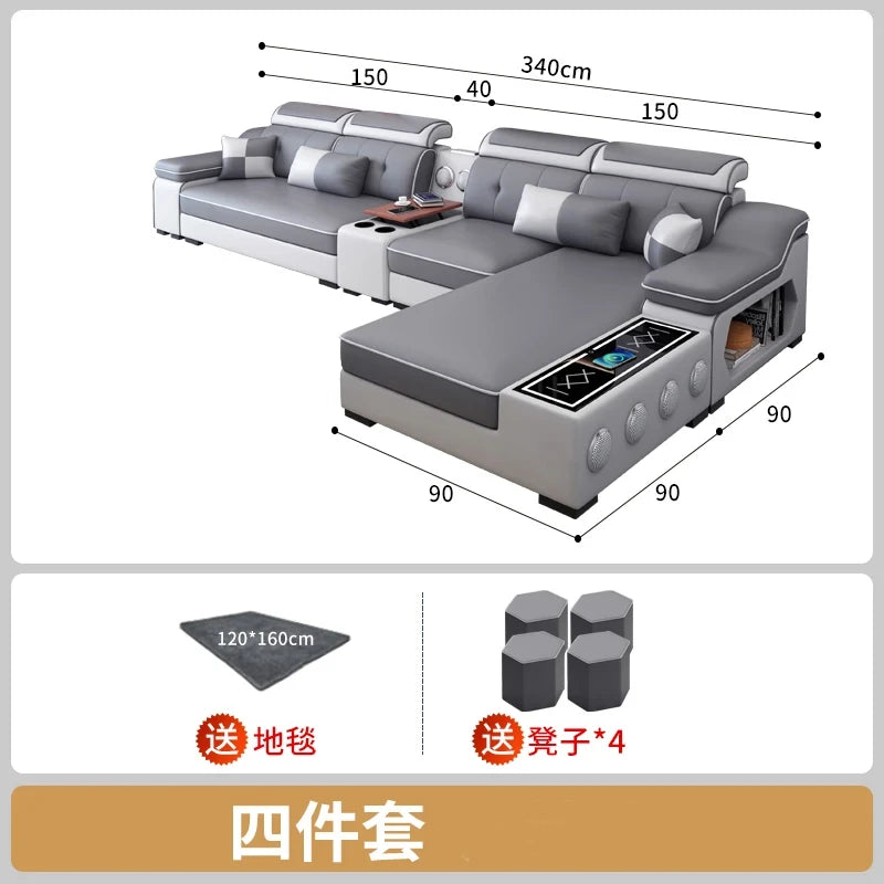 Modern Nordic Sectional Sofa