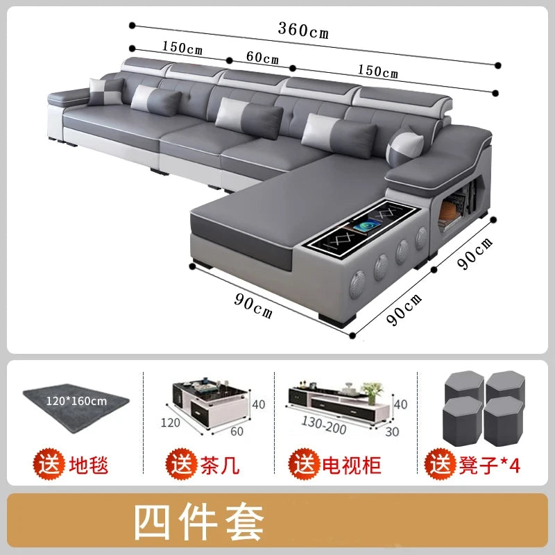 Modern Nordic Sectional Sofa