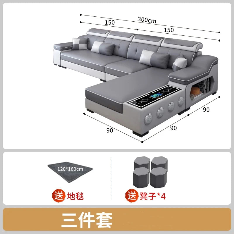 Modern Nordic Sectional Sofa
