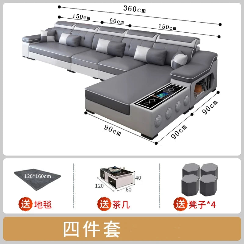 Modern Nordic Sectional Sofa