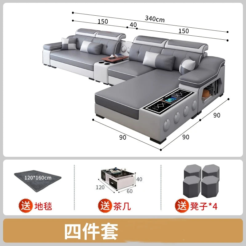 Modern Nordic Sectional Sofa