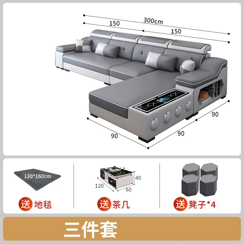 Modern Nordic Sectional Sofa