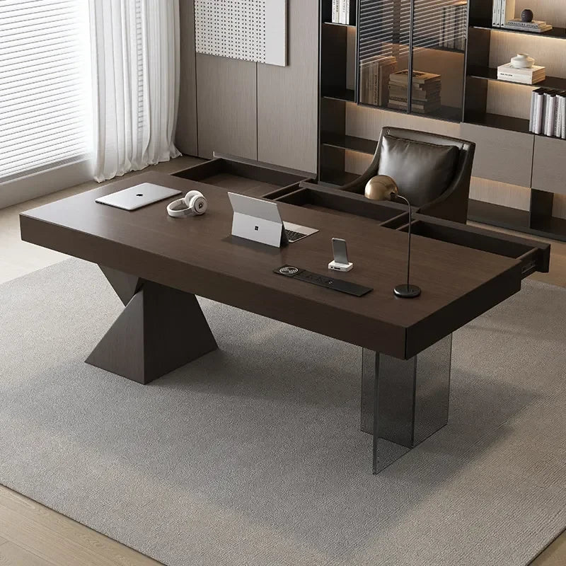 Modern Acrylic Floating Desk