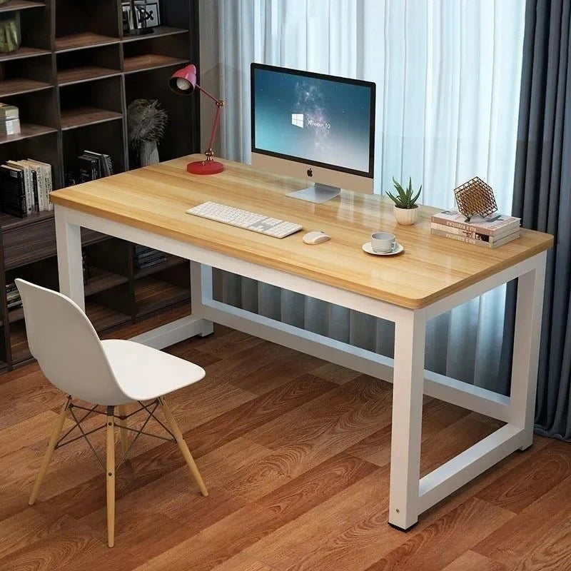 Solid Wood Computer Desktop Desk