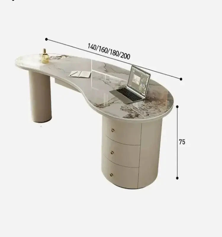 Nordic Wooden Executive Office Desk