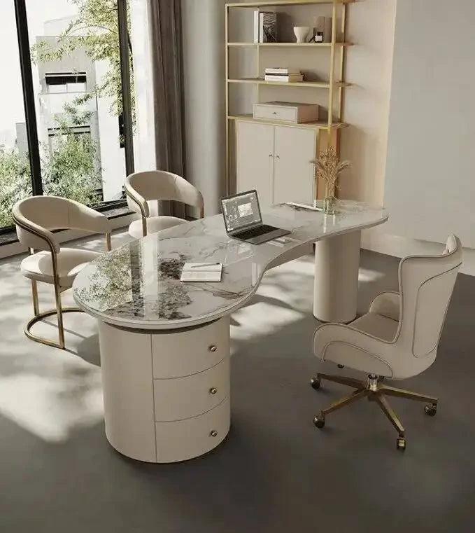 Nordic Wooden Executive Office Desk