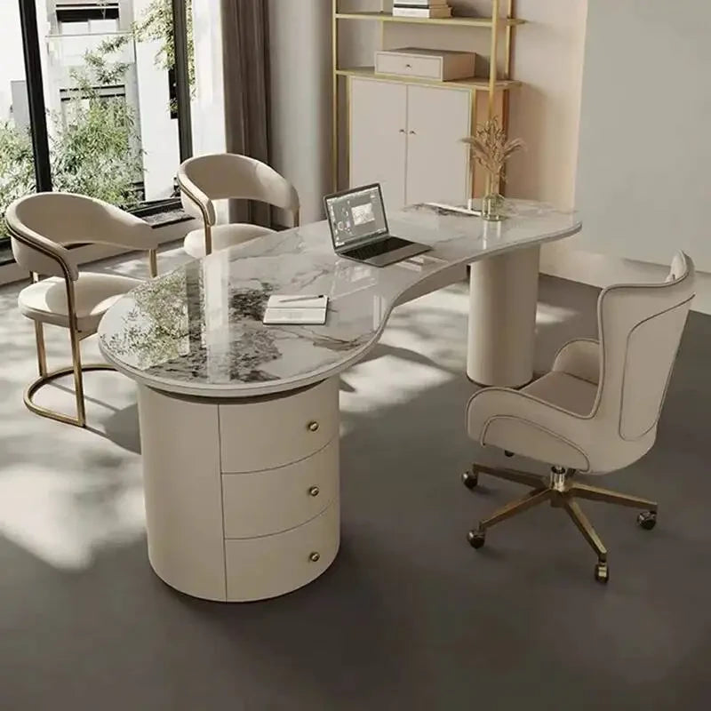 Nordic Wooden Executive Office Desk