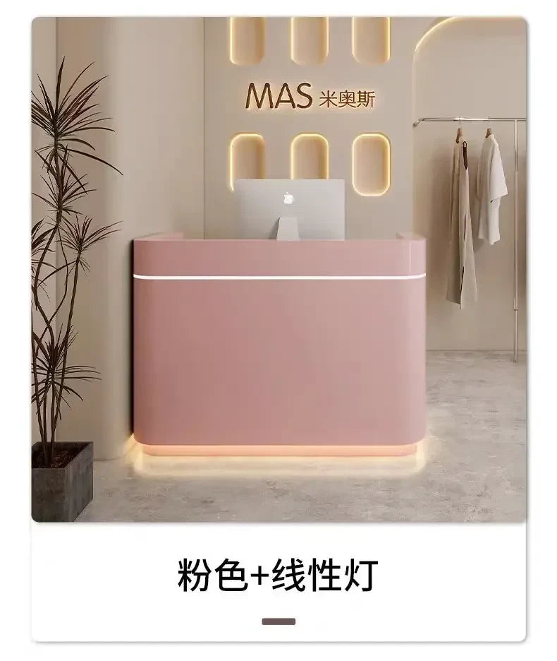 Modern Business Reception Desk