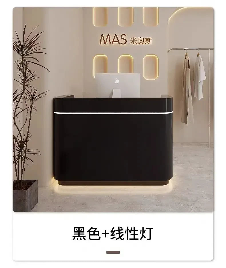 Modern Business Reception Desk