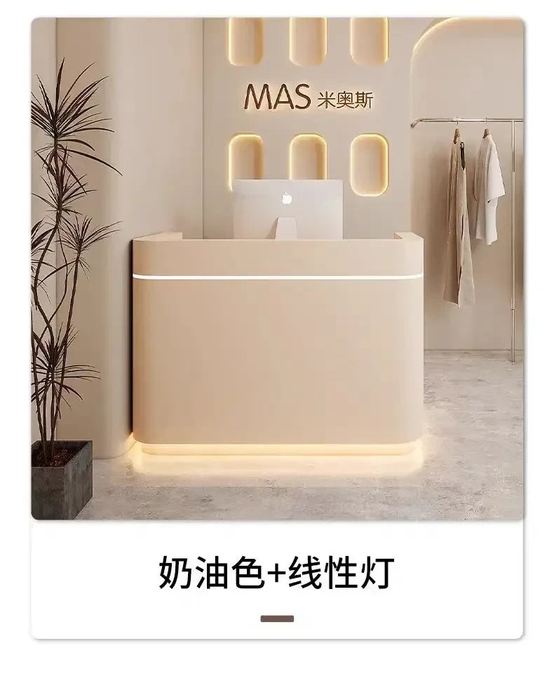 Modern Business Reception Desk