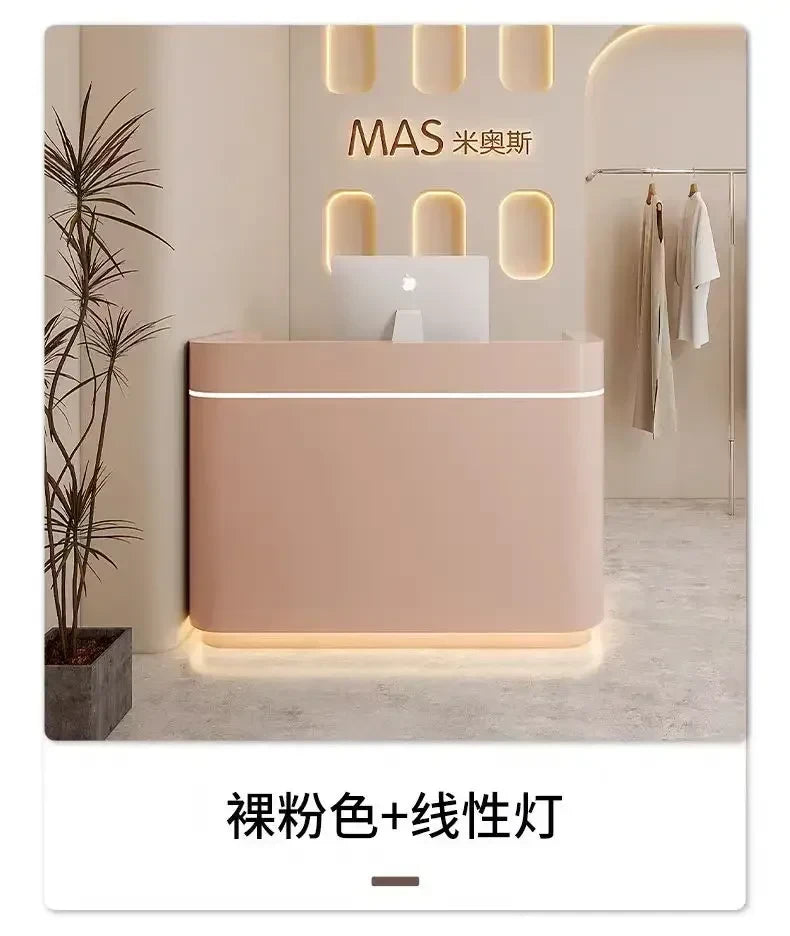 Modern Business Reception Desk