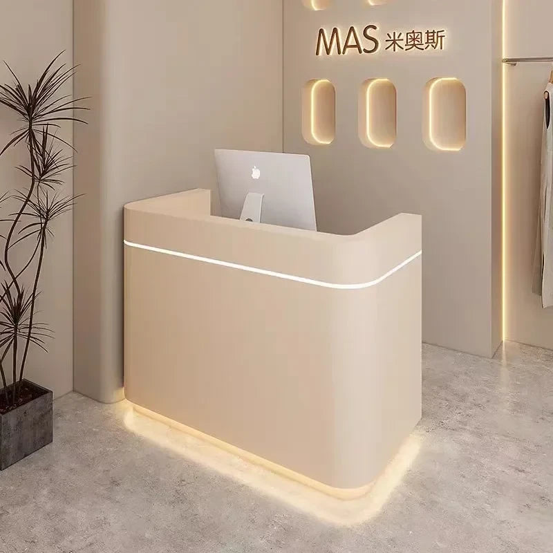 Modern Business Reception Desk