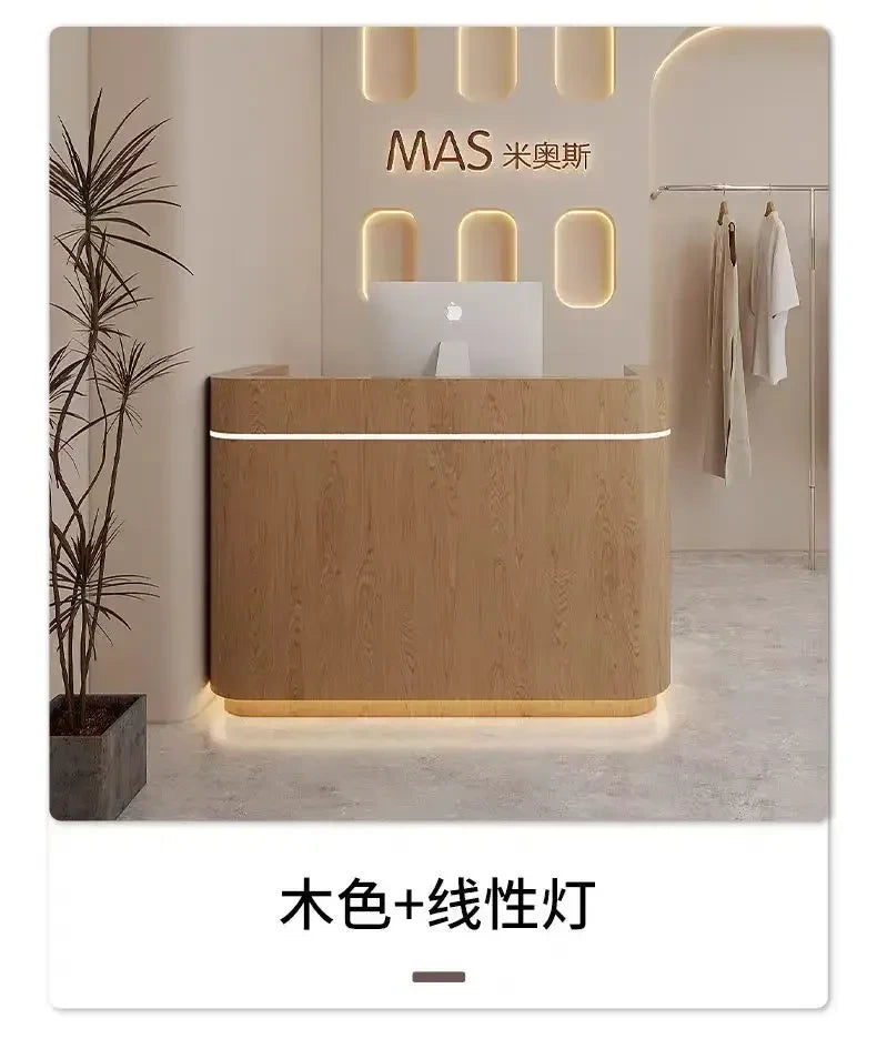 Modern Business Reception Desk