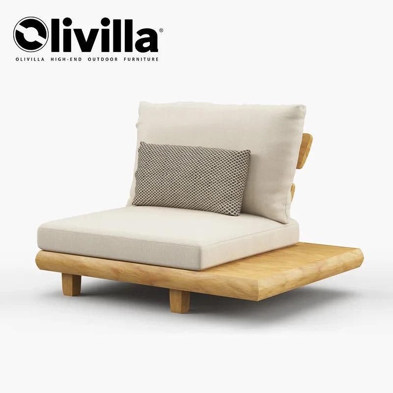 Outdoor Wooden Garden Sofa