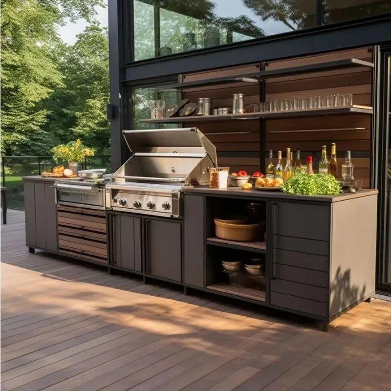 Stainless Steel Outdoor Kitchen Cabinet