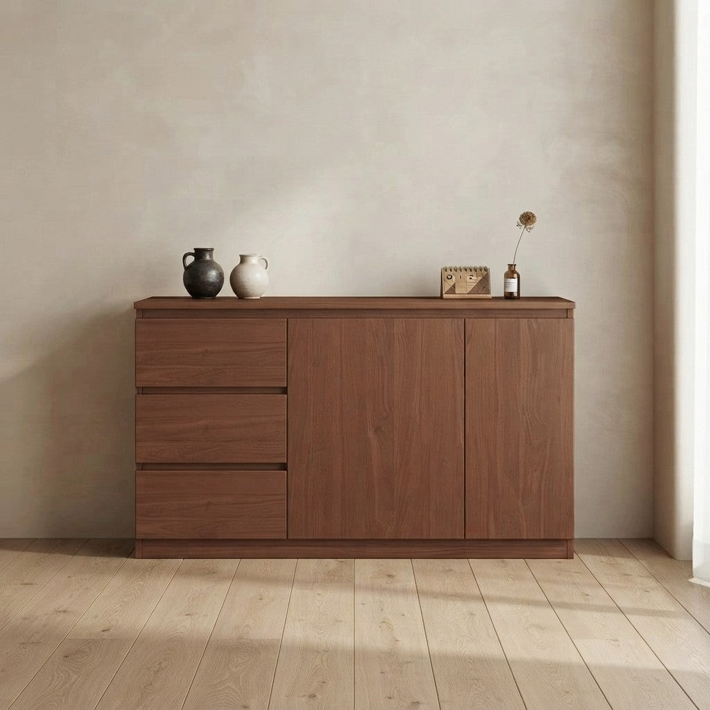 Nordic Wood Living Room Cabinet