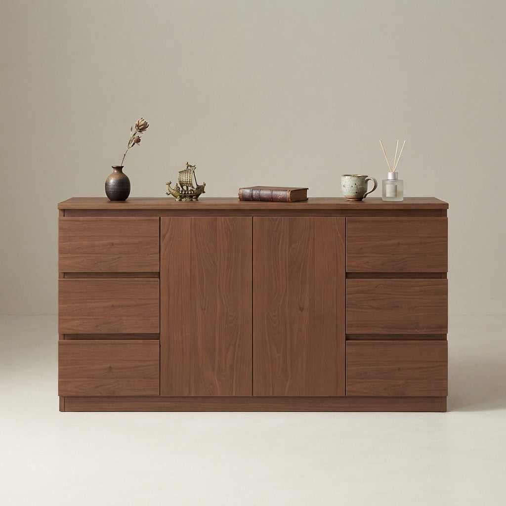 Nordic Wood Living Room Cabinet